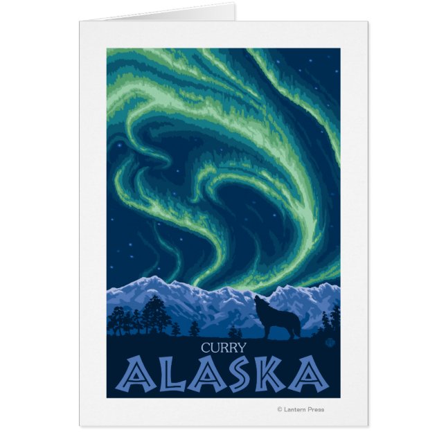 Northern Lights - Curry, Alaska (Front)
