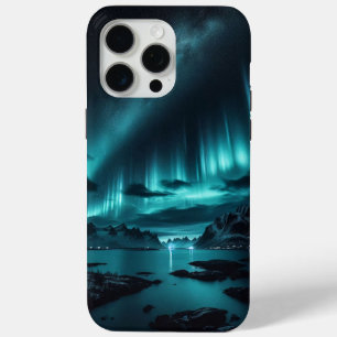 Northern Lights Dark Mode Phone Cover