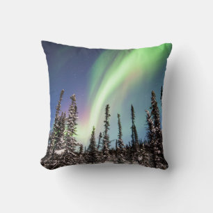 Northern Lights   Denali National Park Cushion