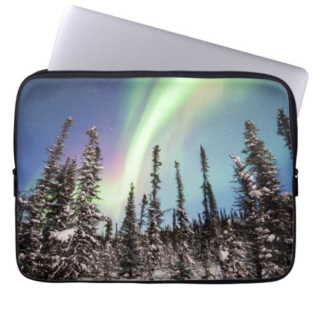 Northern Lights | Denali National Park Laptop Sleeve (Front)