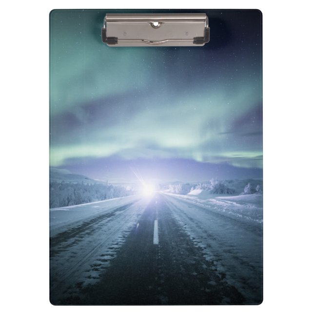 Northern Lights Finland Clipboard (Front)