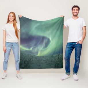 Northern Lights Fleece Blanket