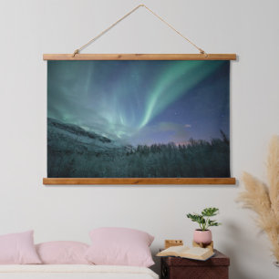 Northern Lights Forest Hanging Tapestry