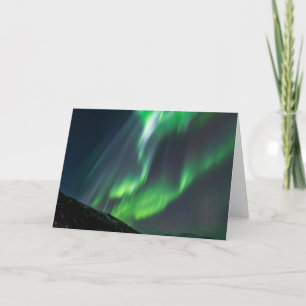 Northern Lights Glowing   North Iceland Card