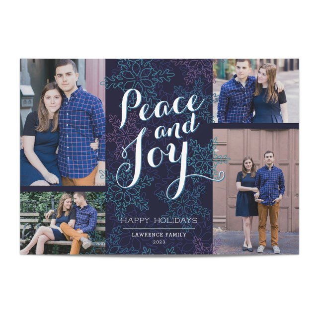 Northern Lights Holiday Photo Card (Creator Uploaded)