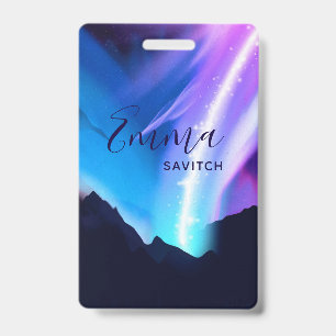 Northern Lights ID Badge