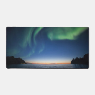 Northern Lights in Norway Desk Mat