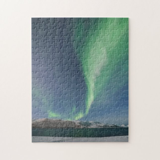 Northern Lights in Norway Jigsaw Puzzle (Vertical)