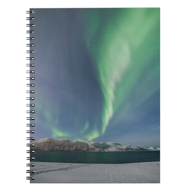 Northern Lights in Norway Notebook (Front)