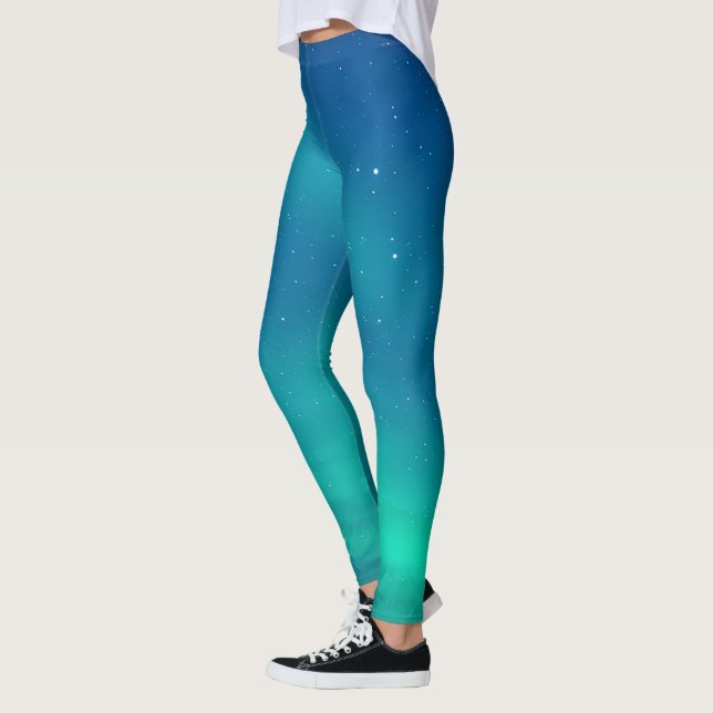 Northern Lights Inspired - Leggings (Left)