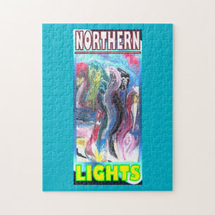 NORTHERN LIGHTS JIGSAW PUZZLE