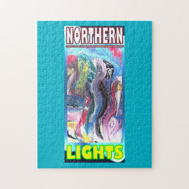 NORTHERN LIGHTS JIGSAW PUZZLE (Vertical)
