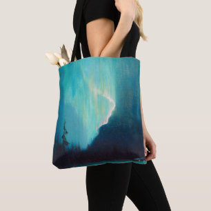 Northern Lights, Juneau, Alaska by Sydney Laurence Tote Bag