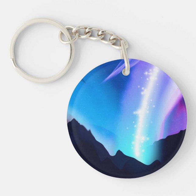Northern Lights Key Ring (Front)