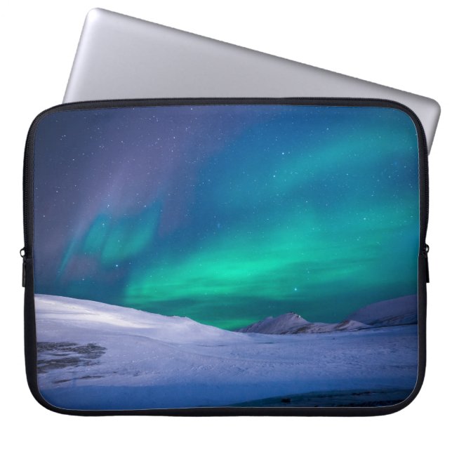 Northern Lights Laptop Sleeve (Front)
