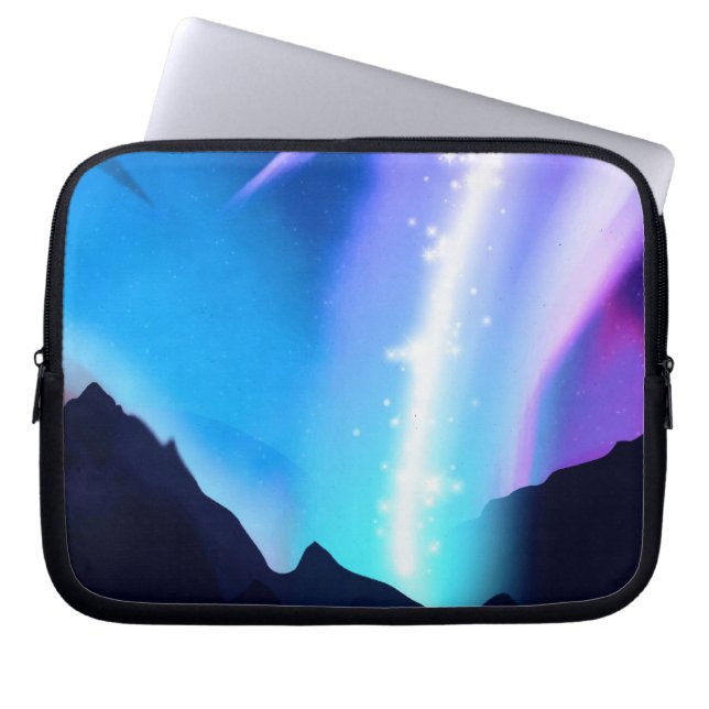 Northern Lights Laptop Sleeve (Front)