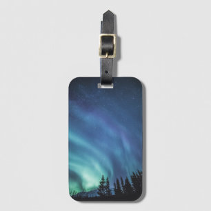 Northern Lights Luggage Tag