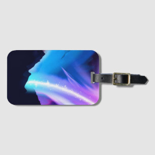 Northern Lights Luggage Tag