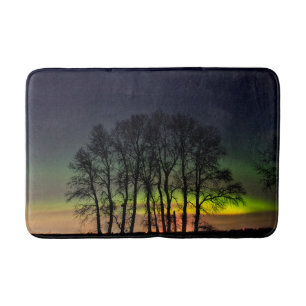 Northern Lights Manitoba Canada Grande Pointe Bath Mat