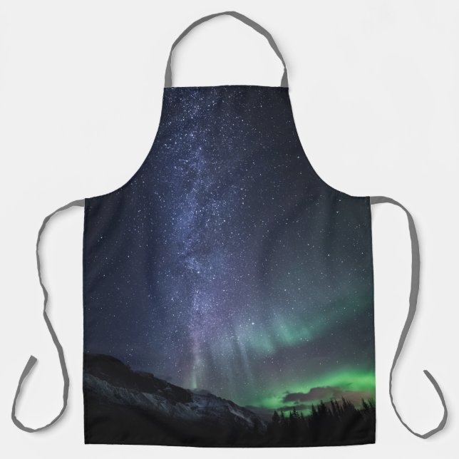 Northern Lights Milky Way Apron (Front)