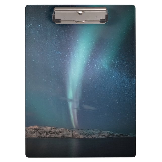 Northern Lights Milky Way Clipboard (Front)