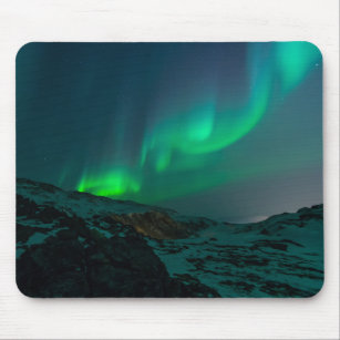 Northern lights mouse pad
