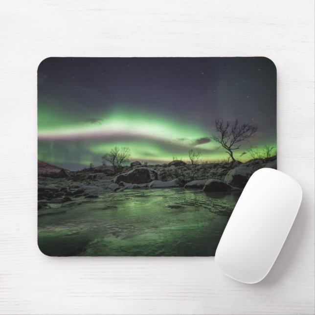 Northern Lights Mouse Pad (With Mouse)