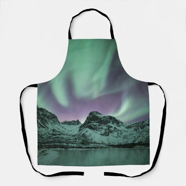 Northern Lights Nature Photo Apron (Front)