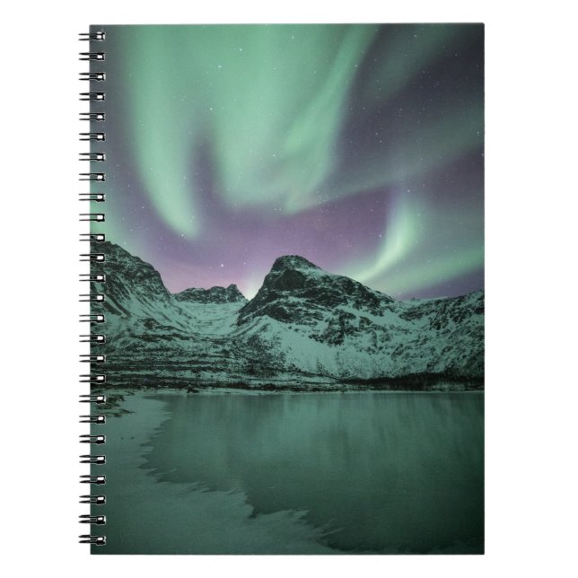 Northern Lights Nature Photo Notebook (Front)