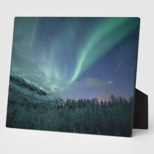 Northern Lights Nature Photo Plaque