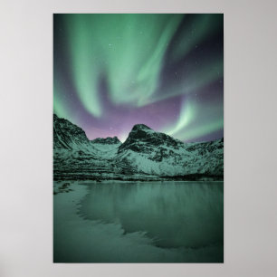 Northern Lights Nature Photo Poster