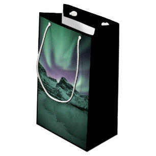 Northern Lights Nature Photo Small Gift Bag