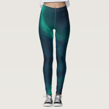Northern lights Night sky active wear