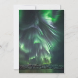 Northern Lights Night Sky Card