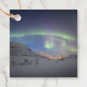 Northern Lights North Norway Favour Tags