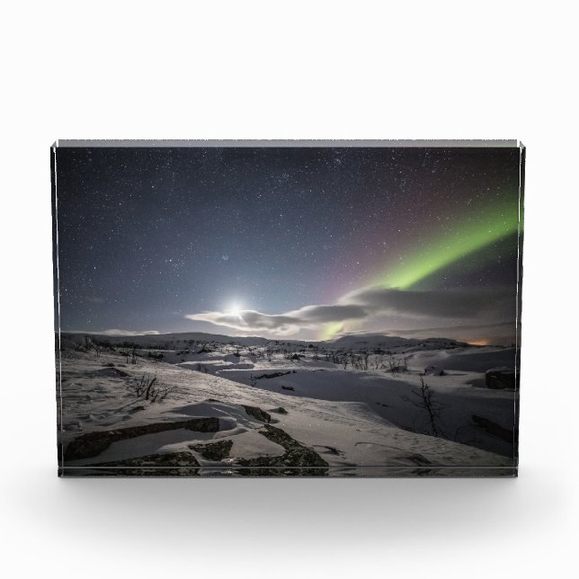 Northern Lights North Norway Photo Block (Front)