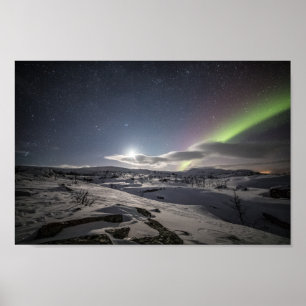 Northern Lights North Norway Poster
