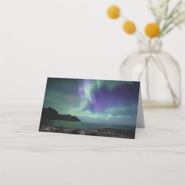 Northern lights Norway Appointment Card (Front)
