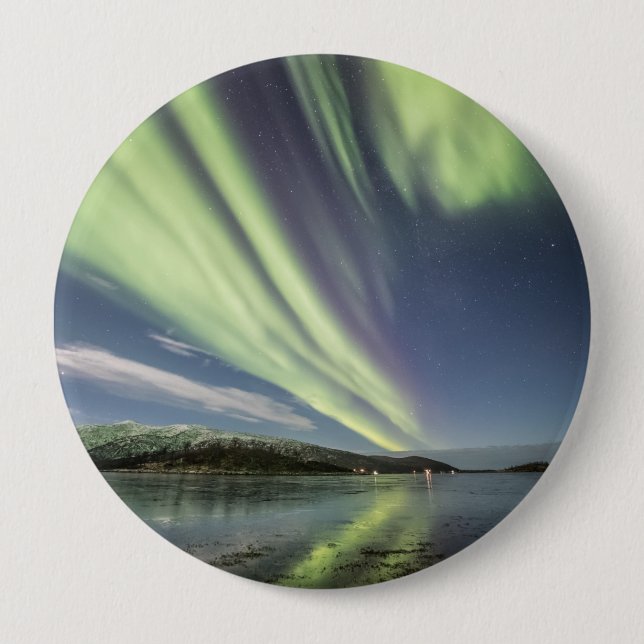 Northern Lights Norway Button (Front)