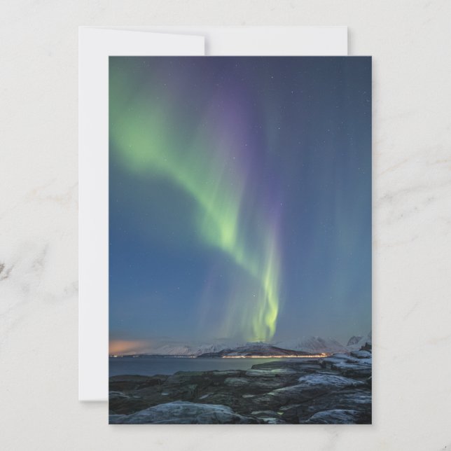 Northern Lights Norway Card (Front)