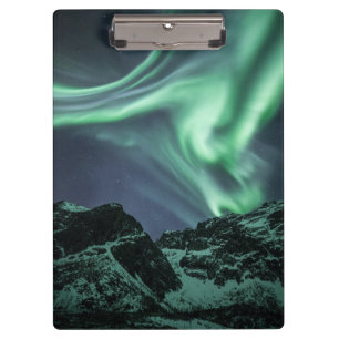 Northern Lights Norway Clipboard