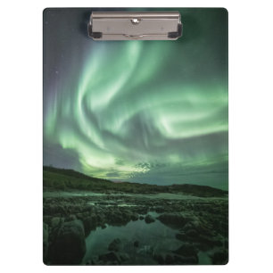 Northern Lights Norway Clipboard