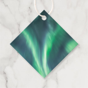 Northern Lights Norway Favour Tags