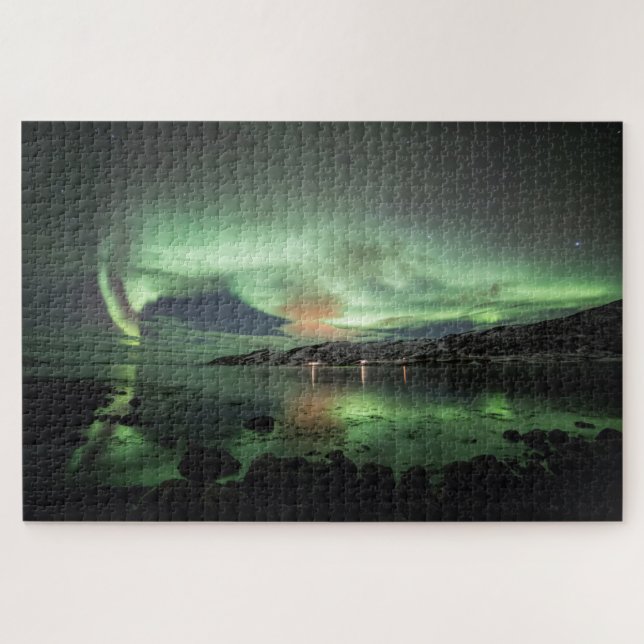 Northern Lights Norway Jigsaw Puzzle (Horizontal)
