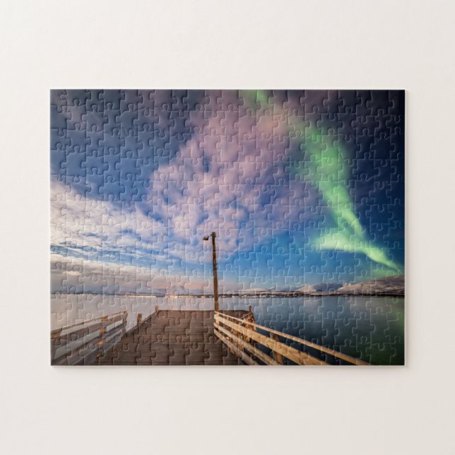 Northern Lights Norway Jigsaw Puzzle (Horizontal)