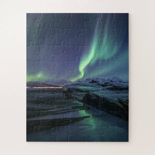 Northern Lights Norway Jigsaw Puzzle (Vertical)