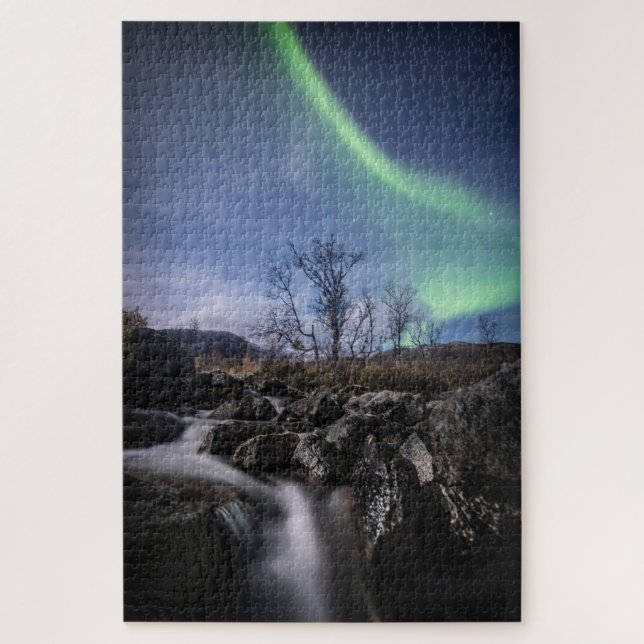 Northern Lights Norway Jigsaw Puzzle (Vertical)