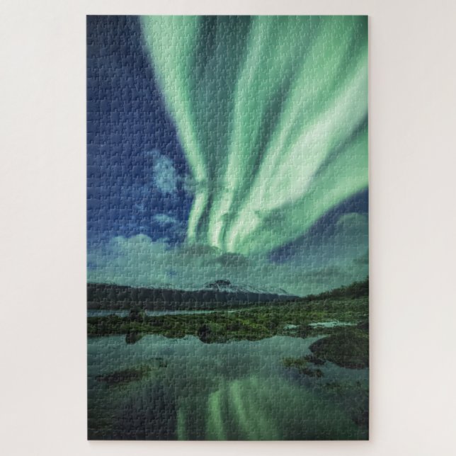 Northern Lights Norway Jigsaw Puzzle (Vertical)