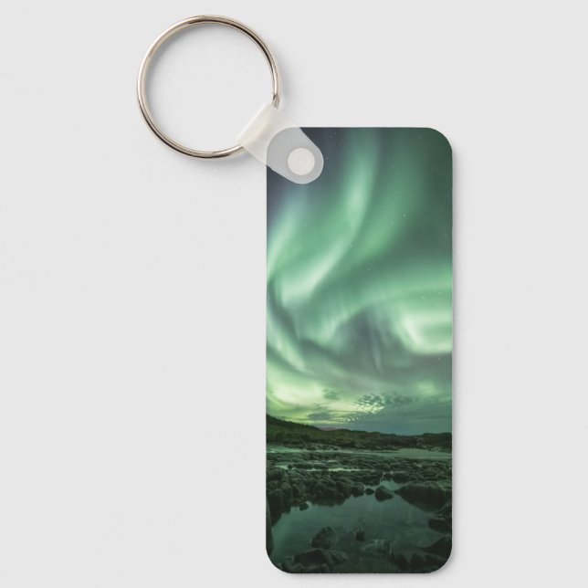 Northern Lights Norway Key Ring (Front)
