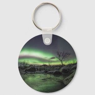 Northern Lights Norway Key Ring
